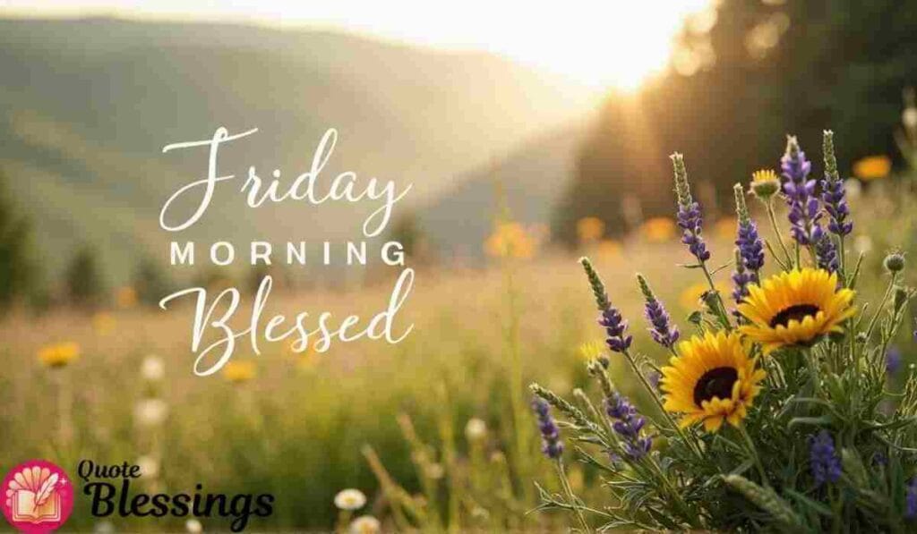 Friday Morning Blessed with Nature.