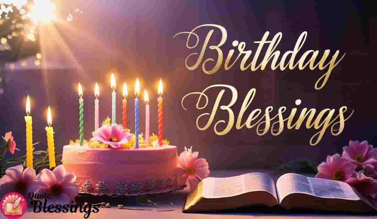 birthday blessings.