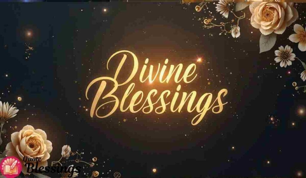 Divine Inspiration and Prayers Wednesday Blessings Image.