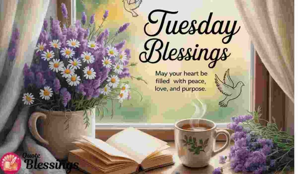 Emotional and Intent-Based Tuesday Blessings Image