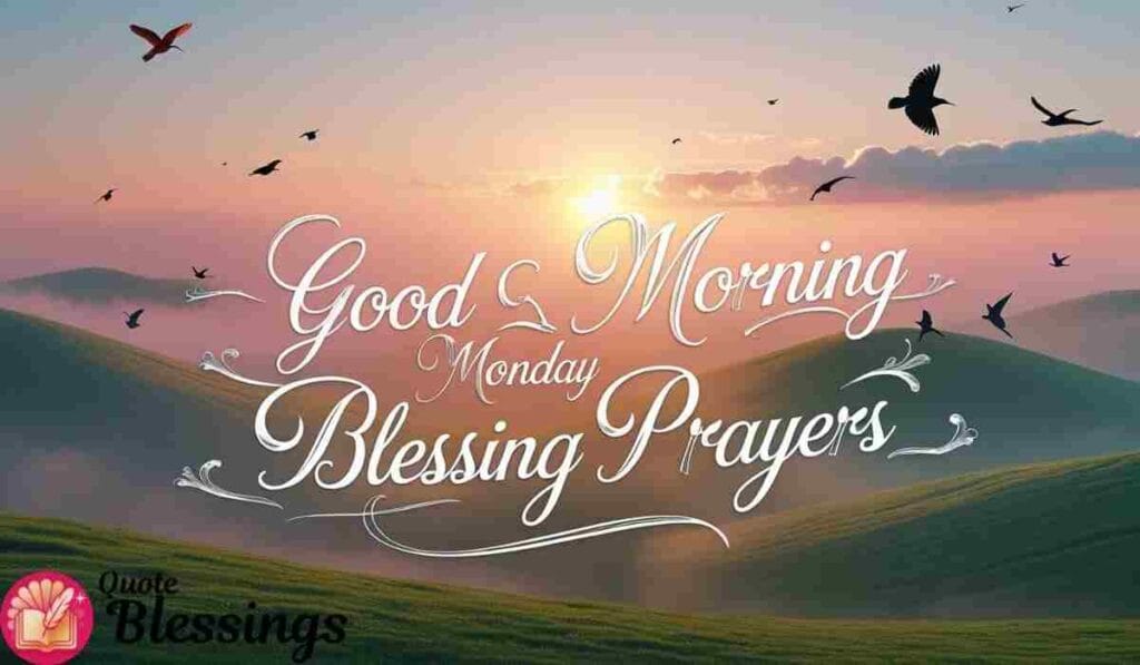 Good Morning Monday Blessing Prayers.