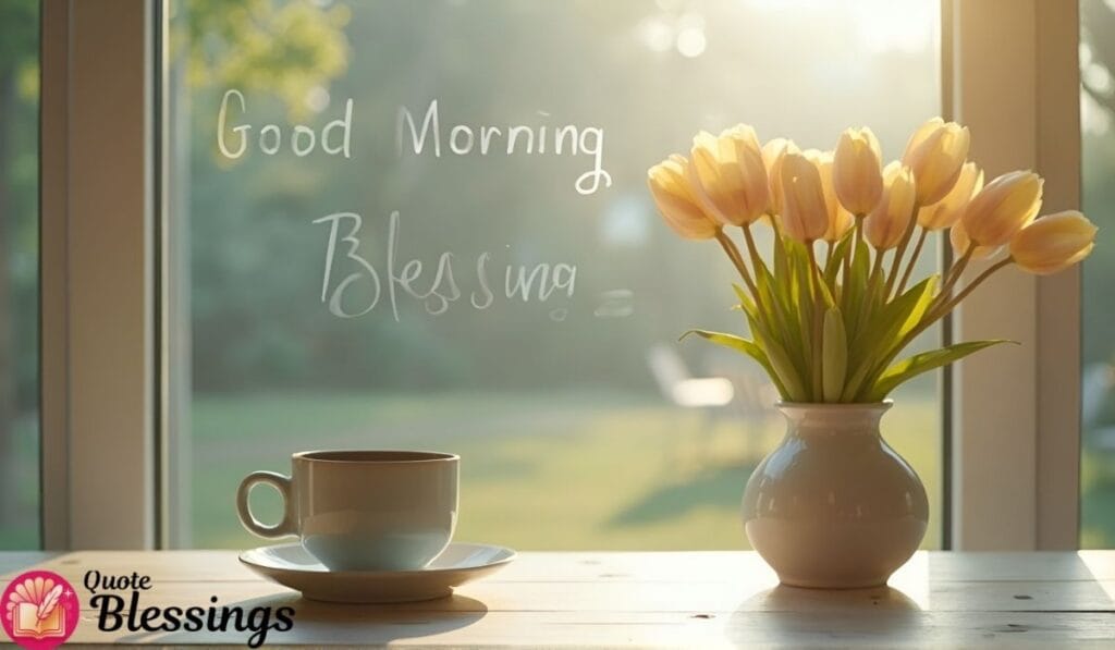 Good Morning Monday Blessings Image.