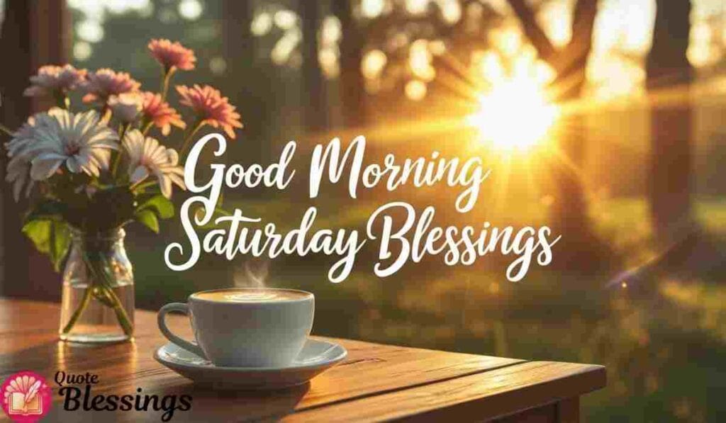 Good Morning Saturday Blessings