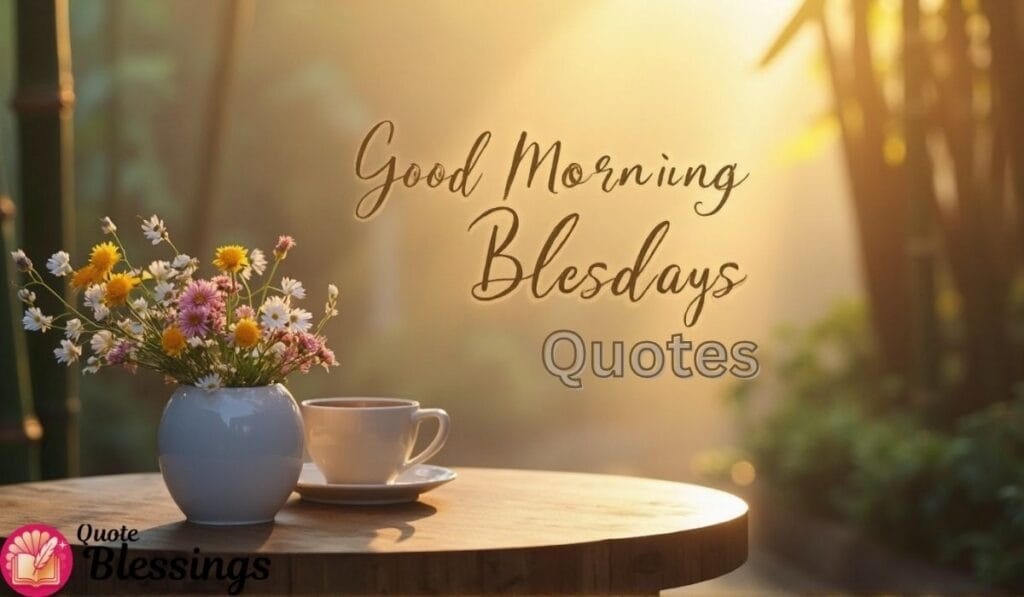 Good morning Tuesday Blessings Quotes Image