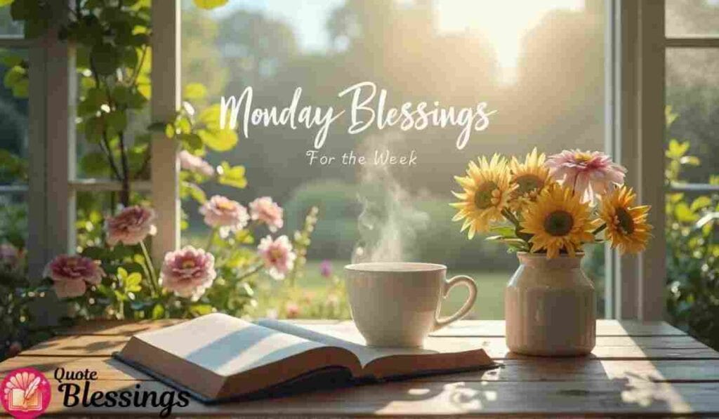 Monday Blessings For the Week.