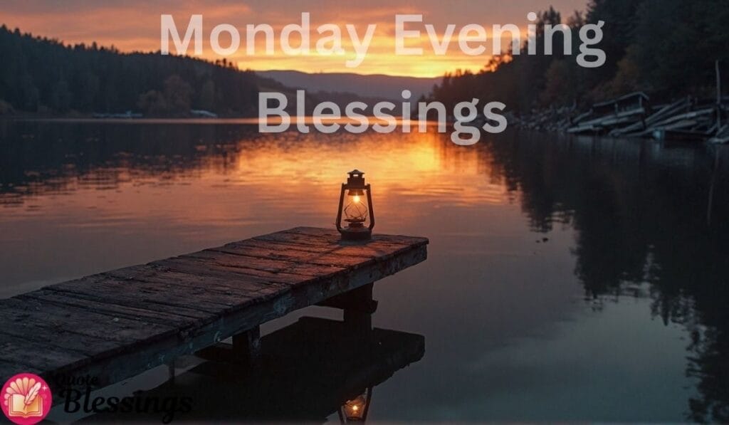 Monday Evening Blessings Image