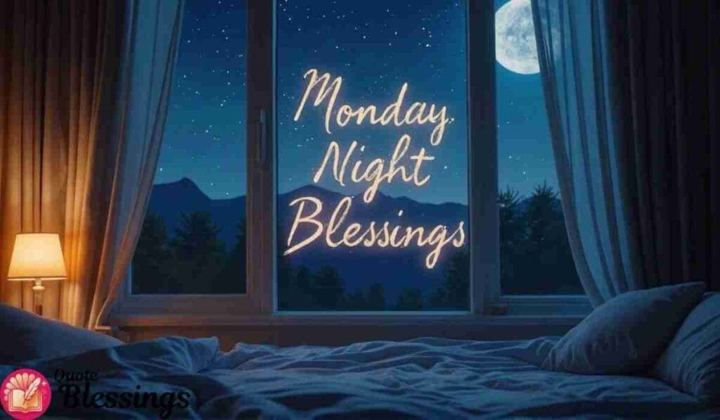 Monday Night Blessings Image.