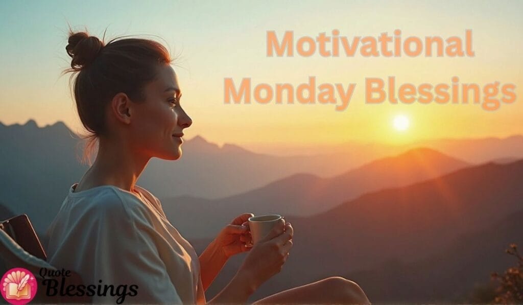 Motivational Monday Blessings image