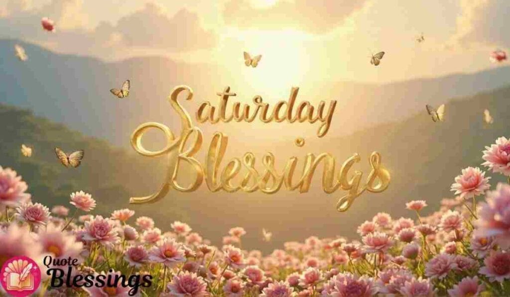 Saturday Blessings Flowers.