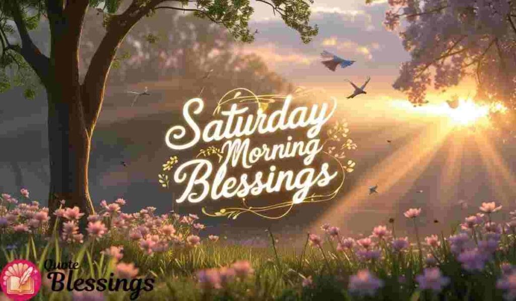Saturday Morning Blessings.