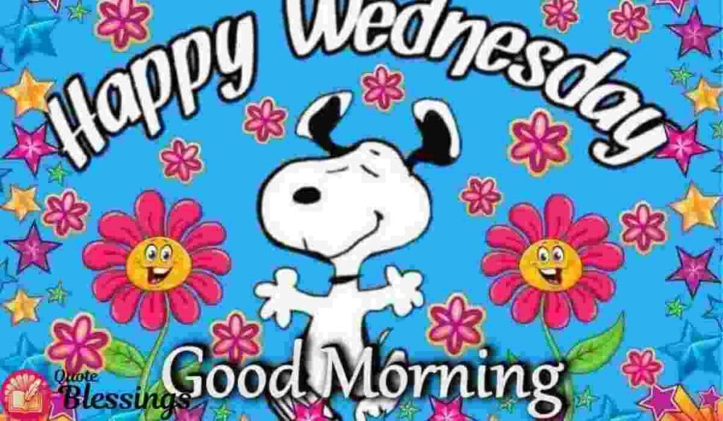 Snoopy Wednesday Blessings.