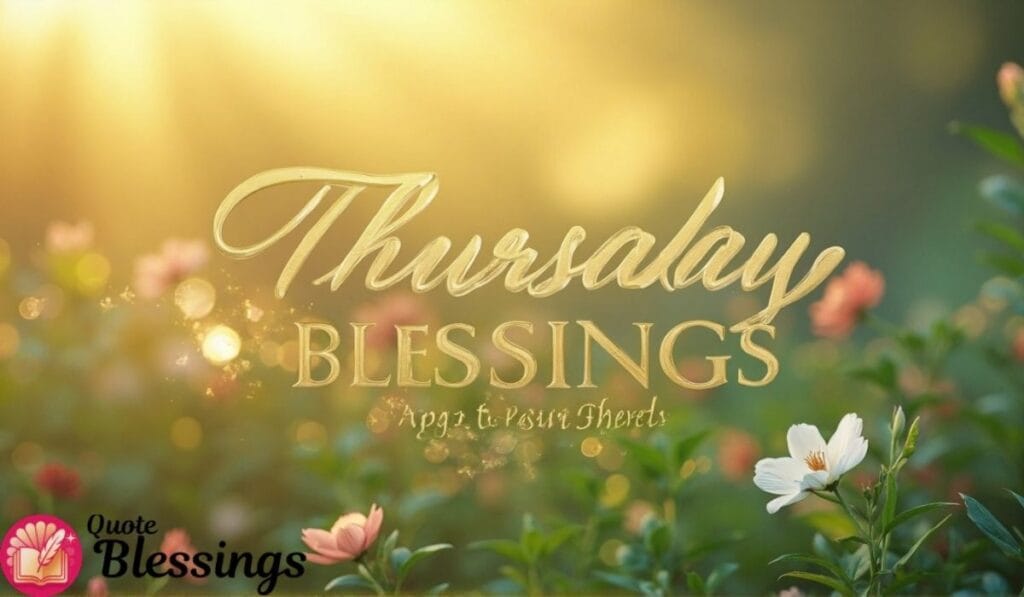 Thursday Blessings Images.