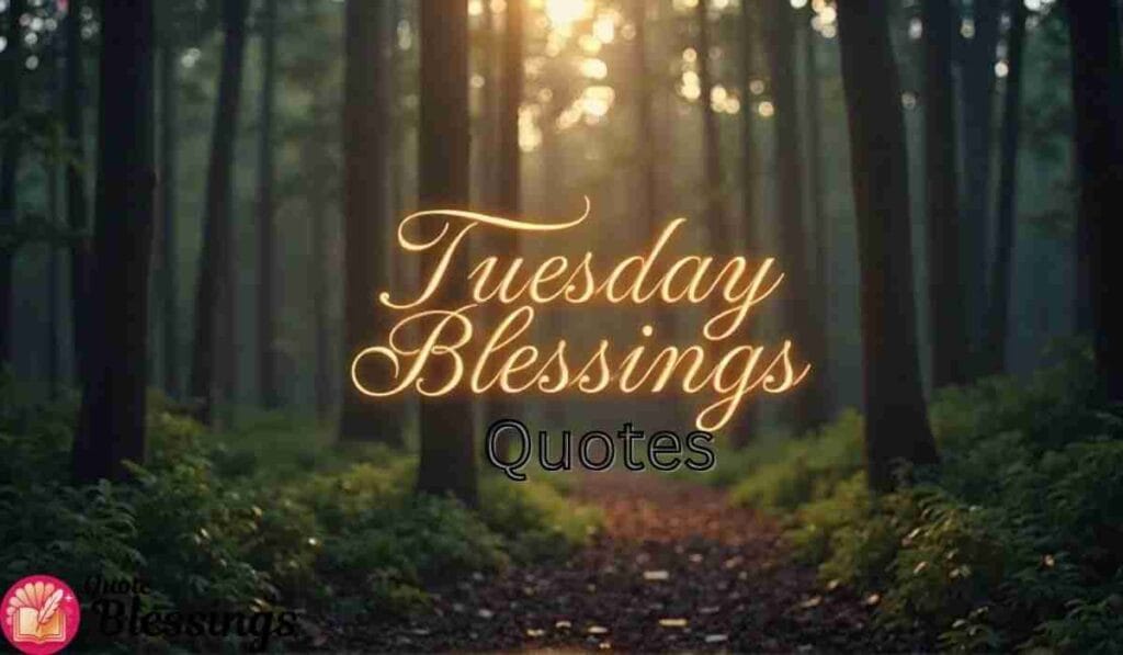 Tuesday Blessings Quotes Image