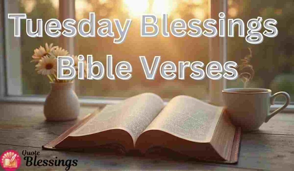 Tuesday Blessings Bible Verses Image