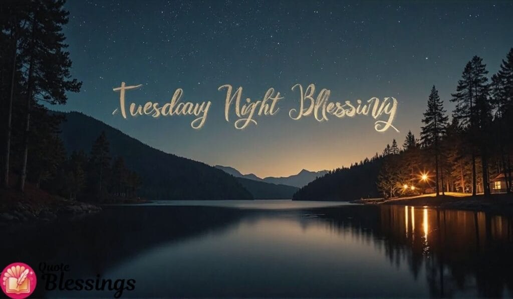 Tuesday Night Blessings Image