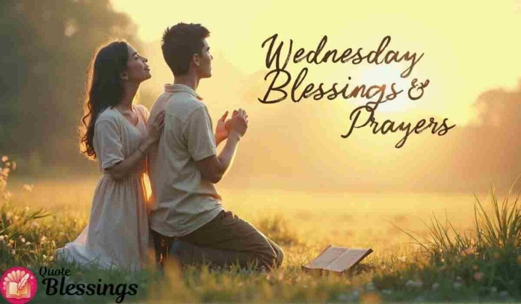 Wednesday Blessings and Prayers For Friends Image.