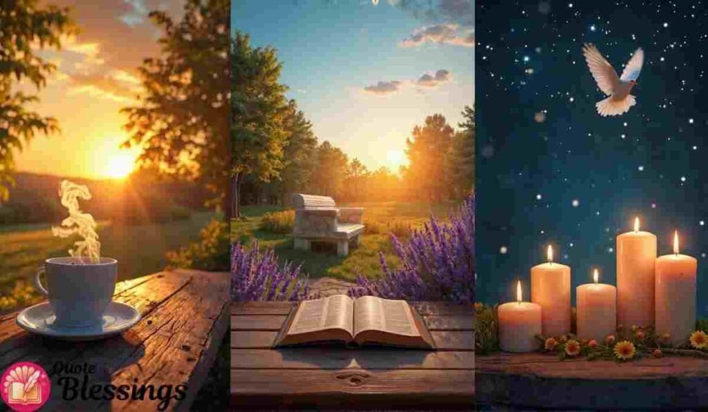 Wednesday blessings by time of day.