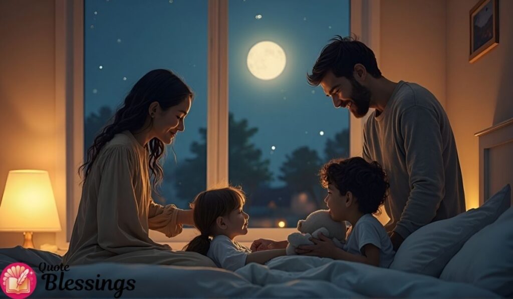 Good night blessings for family.