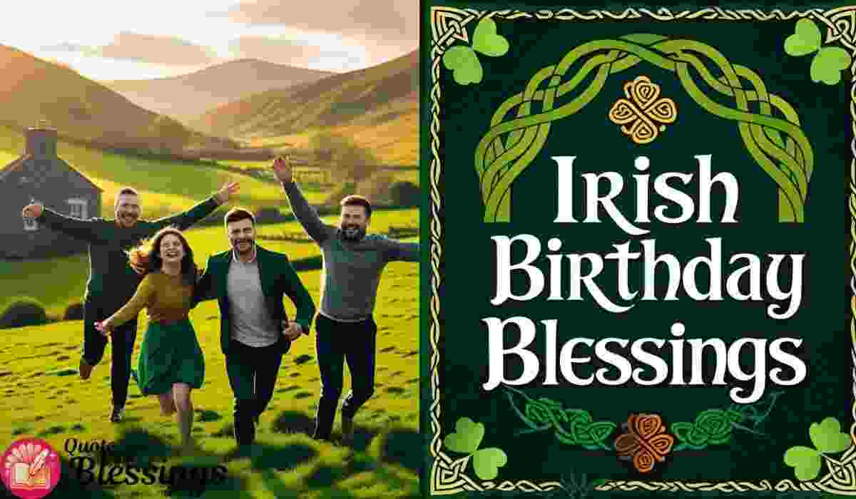 Irish Birthday Blessings.
