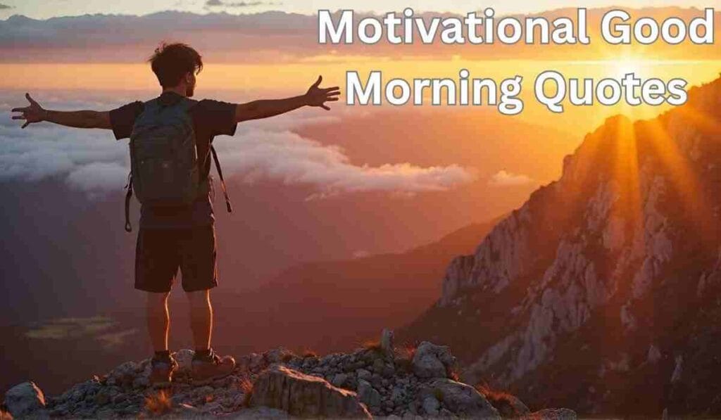 Motivational Good Morning Quotes.
