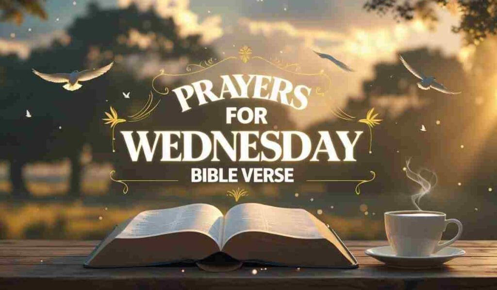 Prayers for Wednesday Bible Verse.