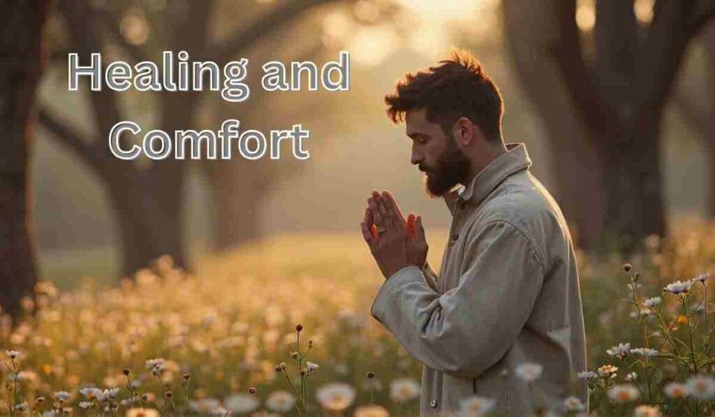 Prayers for Wednesday Healing and Comfort Image.