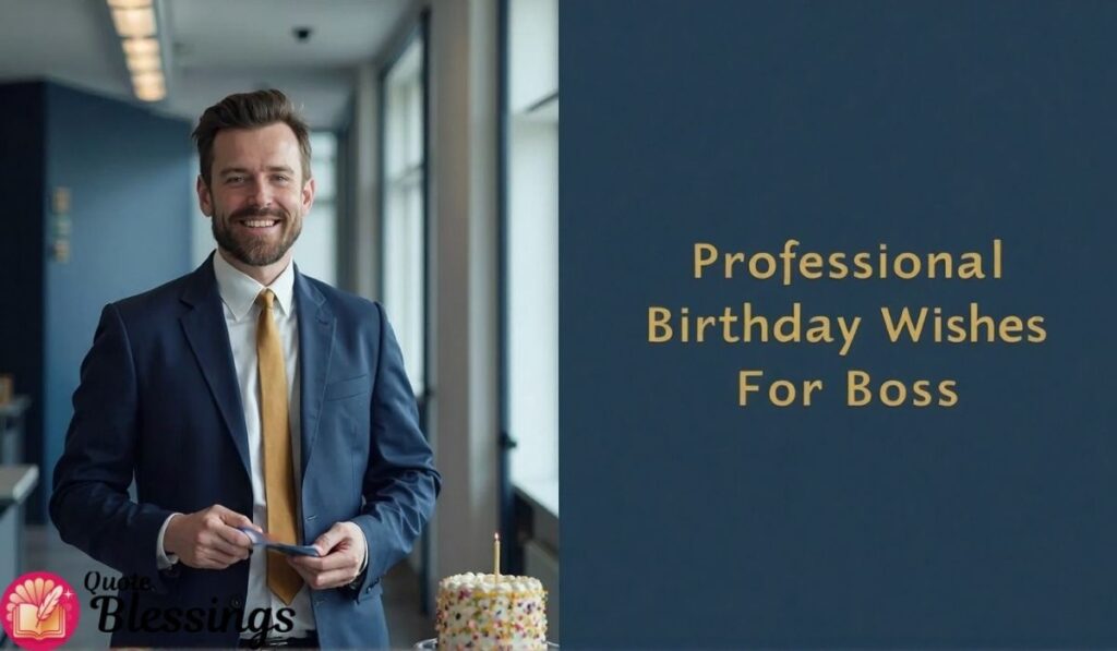 Professional Happy Birthday Wishes Boss