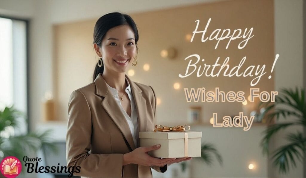 Birthday Wishes for Lady Boss.