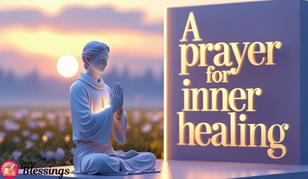 A Prayer for Inner Healing Image.