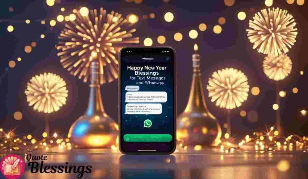 New Year WhatsApp message template.