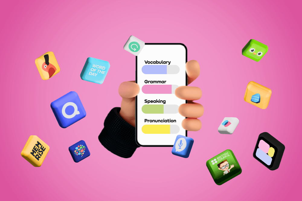 5 Apps to Learn English for Spanish People in the US