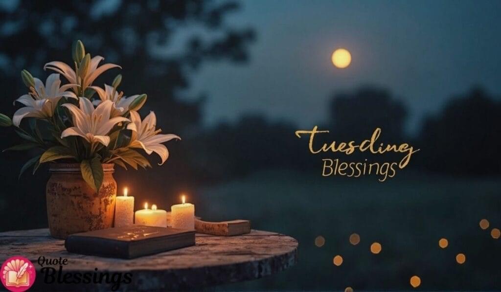 Tuesday Blessings Image.