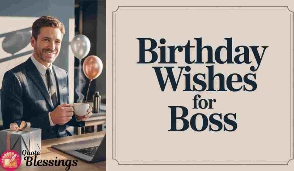 Birthday Wishes for Boss Image.